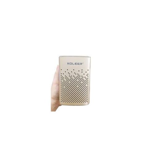 Koleer Portable Wireless Bluetooth Speaker Gold Item | Buy Koleer Portable Wireless Bluetooth Speaker Gold | SPOP Enterprise Global